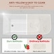 preview thumbnail 8 of 22, CB 59''/67'' Freestanding Glossy White Stand Alone Soaking Acrylic Tubs, Corner with Overflow & Pop-up Right/Left Drain