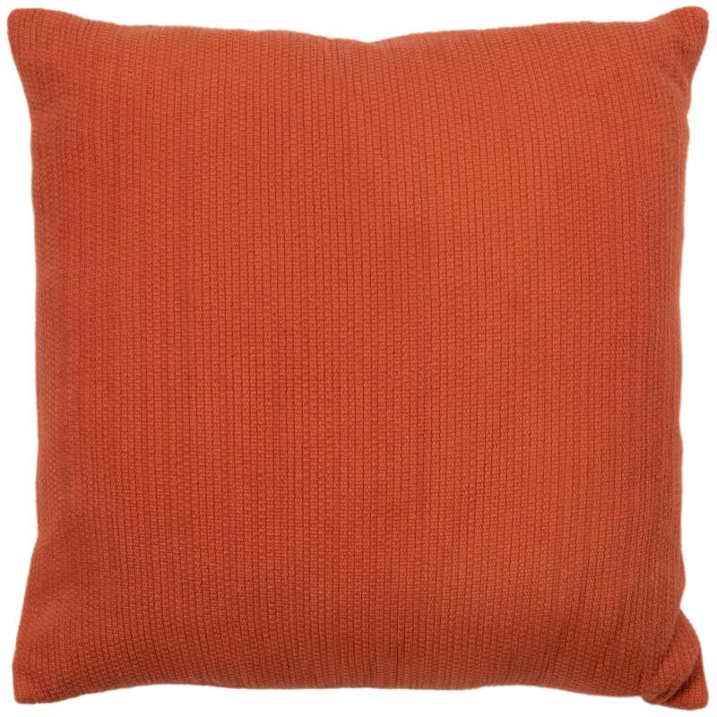 Rizzy Home Ribbed Textured Solid Throw Pillow
