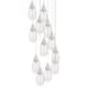 Option Brushed Satin Nickel / Striped Clear