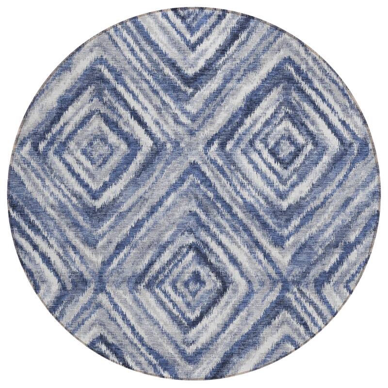 Machine Washable Indoor/ Outdoor Chantille Moroccan Boho Contemporary Rug