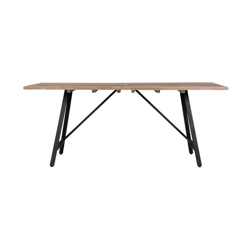 Koala and Calica Rope and Eucalyptus Wood 5 Piece Outdoor Dining Set