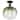 Innovations Lighting Downtown Urban - Brookhaven Sphere - 1 Light 10" Semi-Flush Mount Light