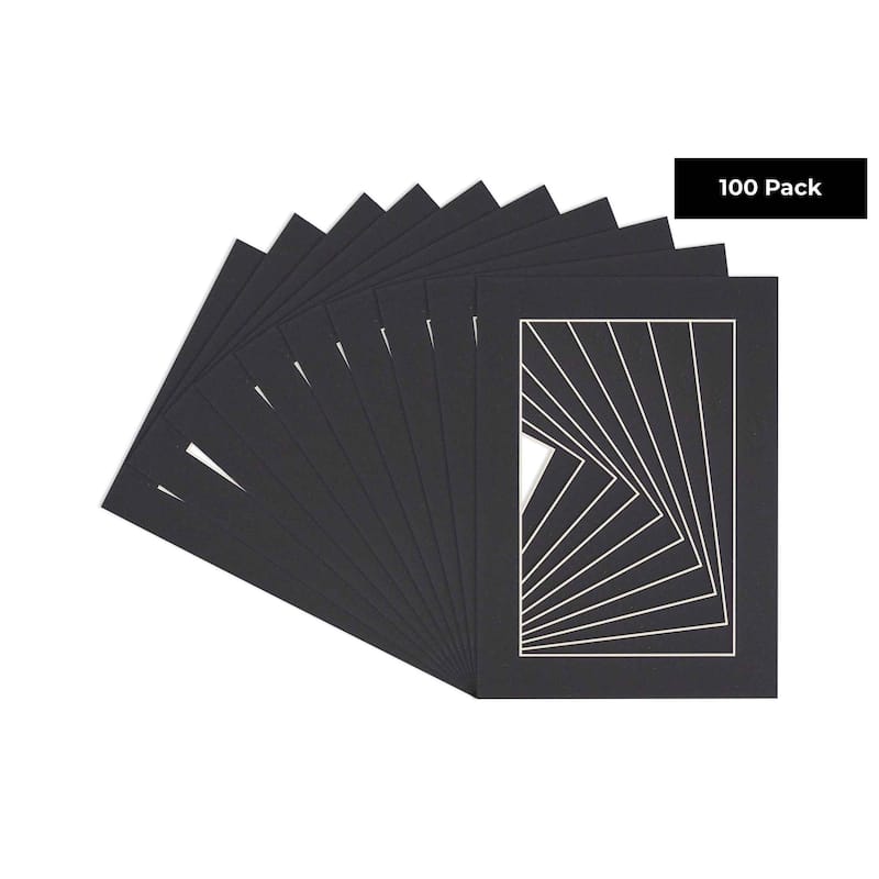 6x8-mat-for-8x10-frame-precut-mat-board-acid-free-black-6x8-photo