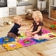 preview thumbnail 2 of 8, Gymax 8 PCS Kids Play Mat w/Detachable Animal Train Patterns for Aged - Multicolor