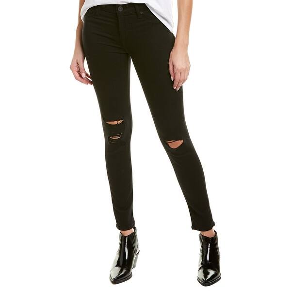 Hudson Jeans Natalie Black Super Skinny Ankle Cut Overstock 30150614 Hudson mystic super skinny crop distressed army green jeans 27. hudson jeans natalie black super skinny ankle cut