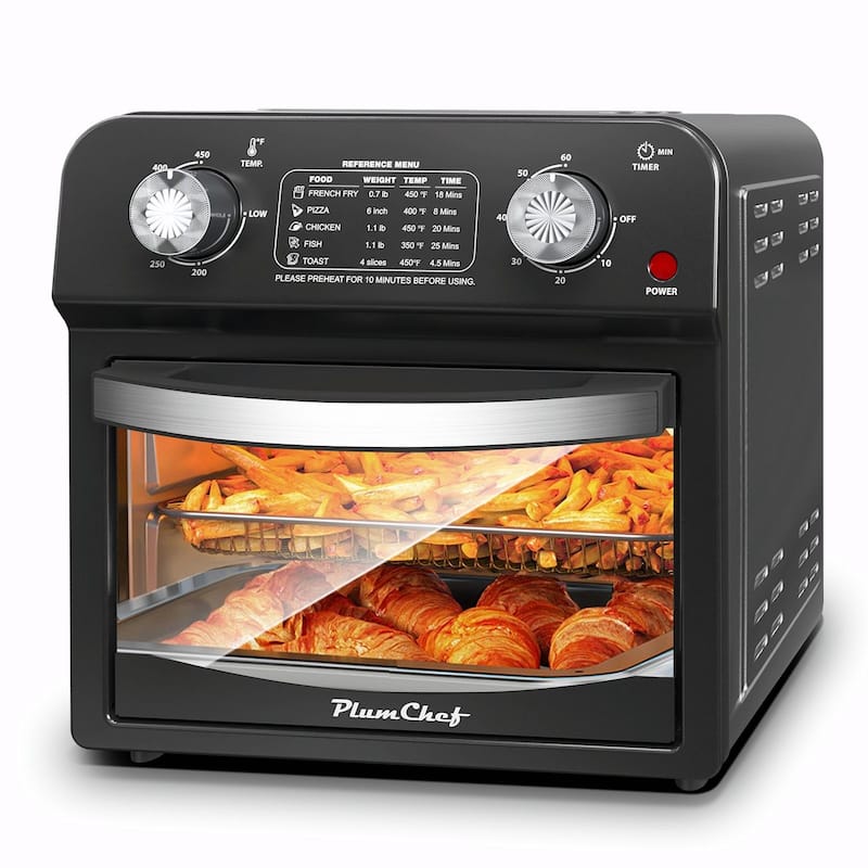 12.5 Quart 7-in-1 Convection Toaster Oven, 1500W, 5 Pre-set Menus