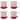 10 Strawberry Street Reindeer Sweater Wax Resist Mugs, Set of 4