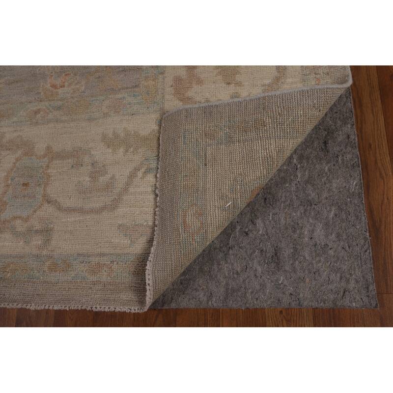 Oushak Vegetable Dye Area Rug Handmade Wool Carpet - 8'3"x 10'2"