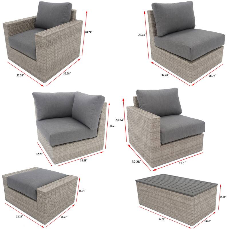 Avalon Bay 11-piece Deep Seating Set