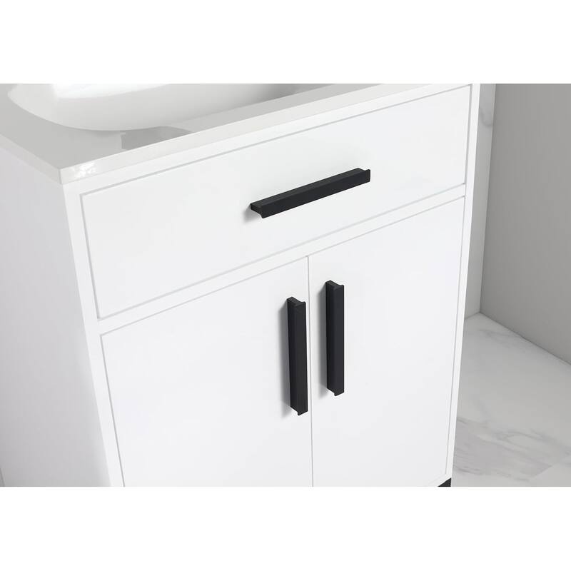 Blossom 24-Inch Freestanding Bathroom Vanity with SMC Sink