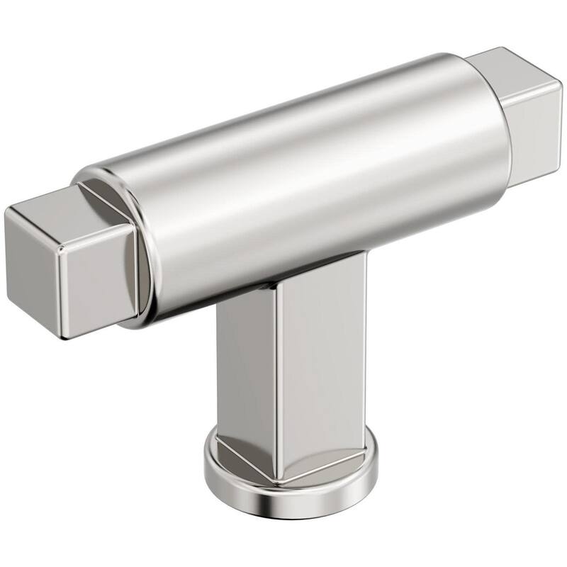 Amerock BP37481 Balon 9/16" Smooth Bar Cabinet Knob - Polished Nickel