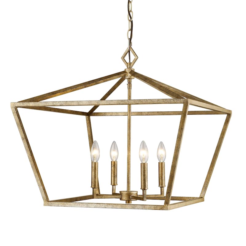 Millennium Lighting Metal 4 Light Pendant Fixture