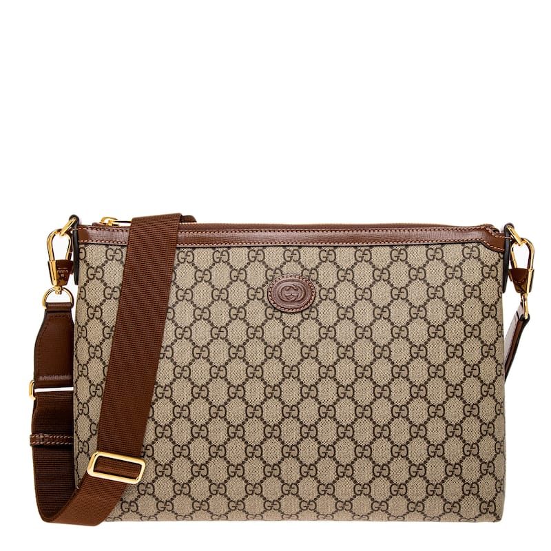 Gucci Men's Interlocking G Crossbody Bag