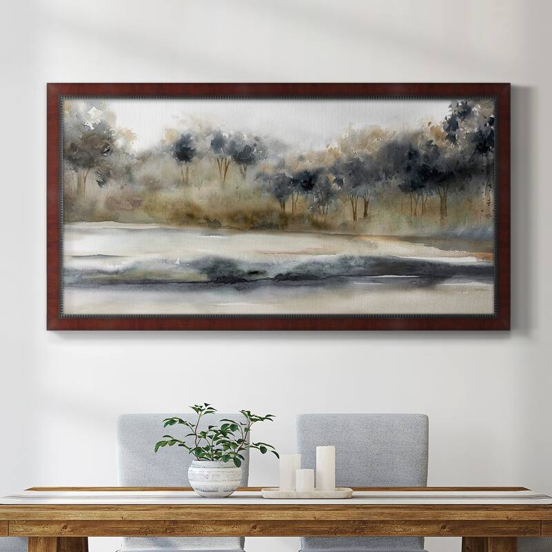 Silent River Premium Framed Canvas- Ready to Hang