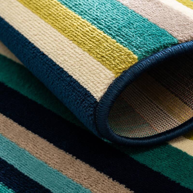 Contemporary Chorisia Collection Area Rug