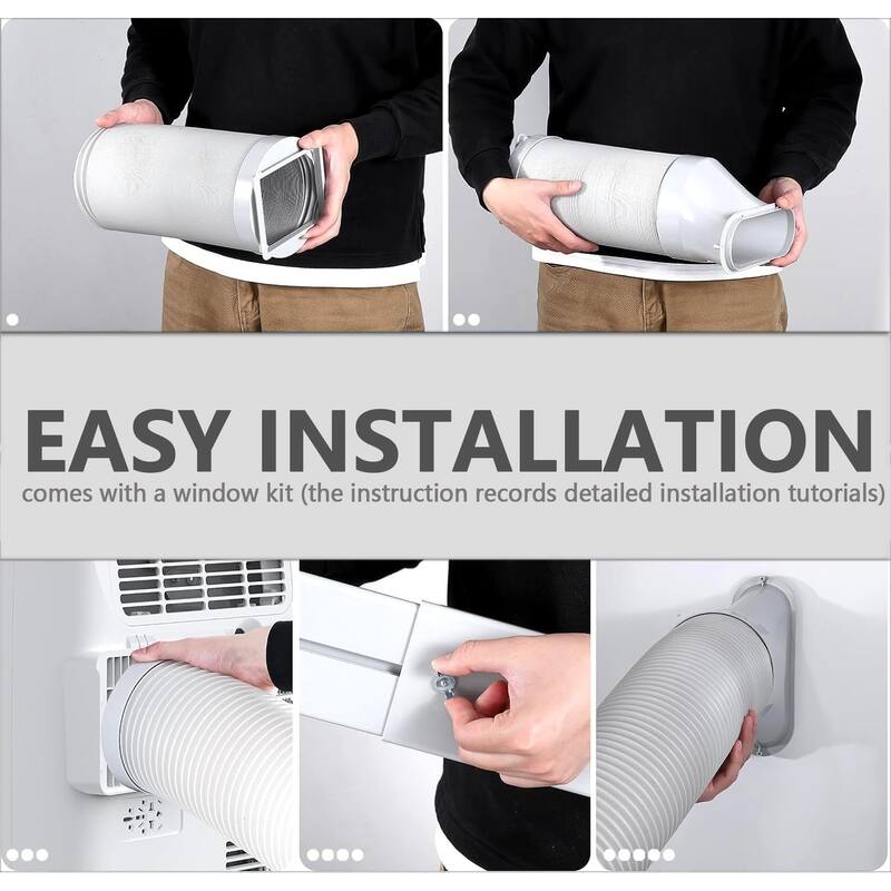 Portable Air Conditioner for Indoor Rooms, 3-In-1 AC Unit for Bedroom