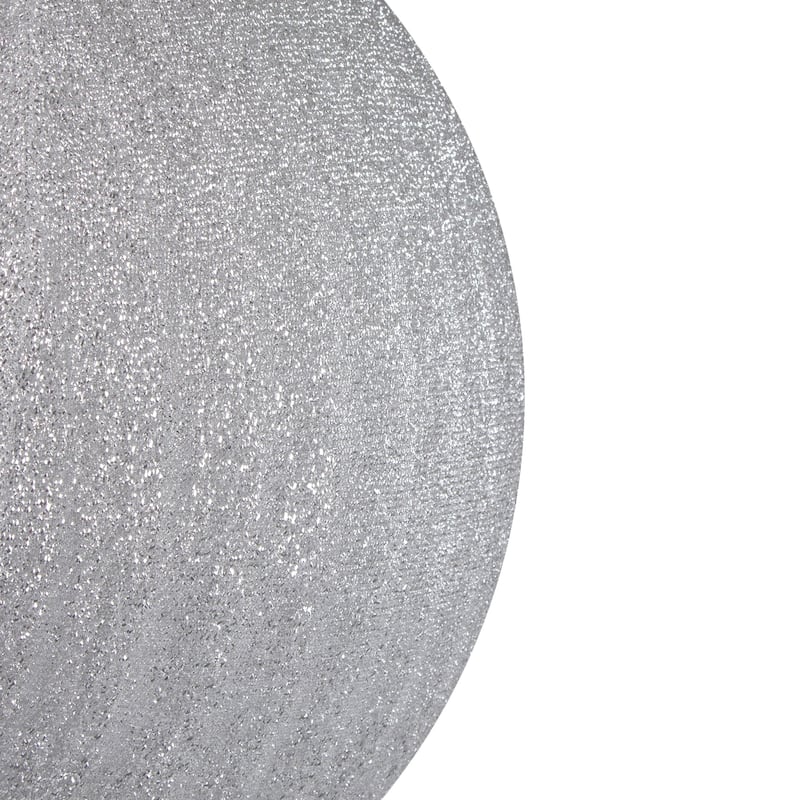 19.5-inch Silver Tinsel Inflatable Christmas Ornament Outdoor Decor