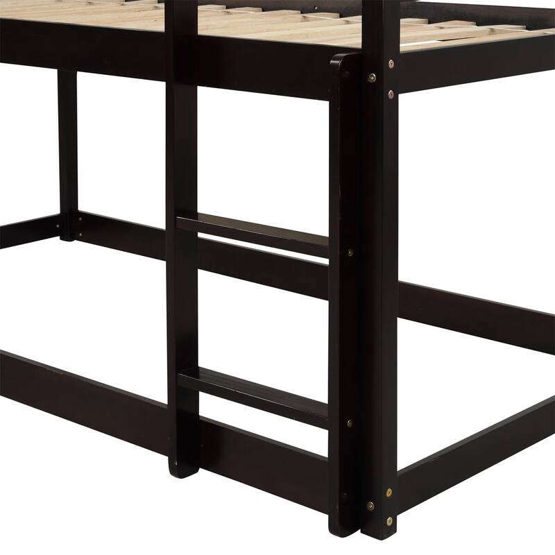 Merax Twin Wood Loft Bed