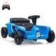 preview thumbnail 1 of 18, 2 Seaters 4-Wheelers Electric Ride On Toy, Remote Control Modes Blue