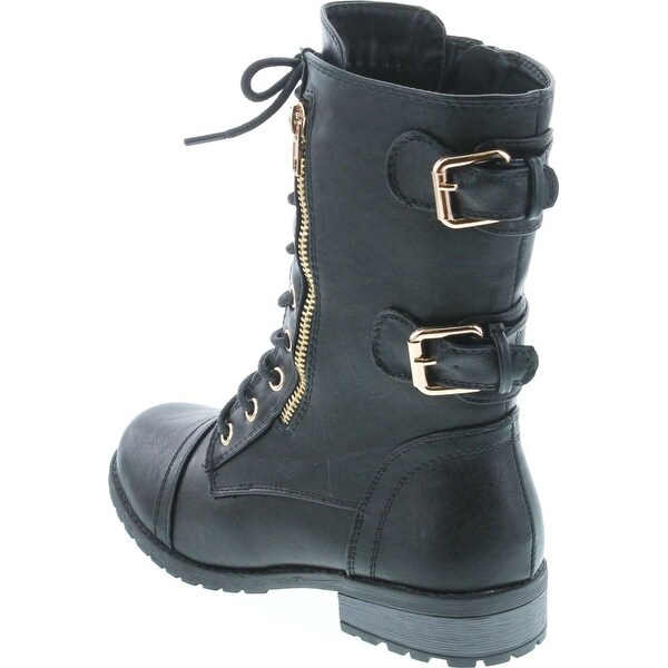 big girls combat boots