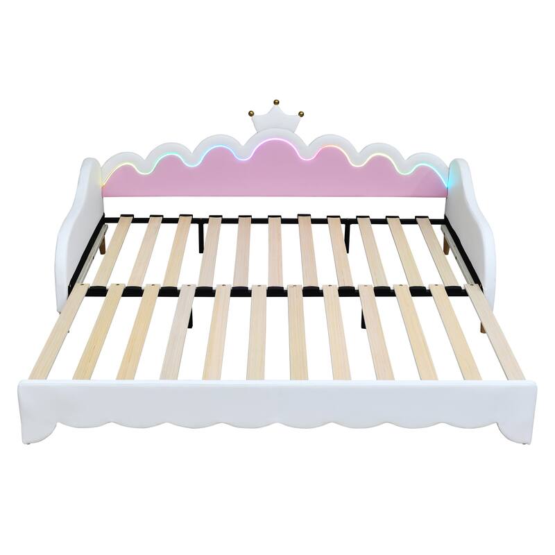 Twin Extending Daybed with LED Lights