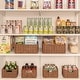 preview thumbnail 5 of 9, 3-Pack Hand Woven Storage Basket Set, Wicker Baskets for Bathroom, Kitchen, Living Room - 5.12'' H X 12.99'' W X 9.45'' D