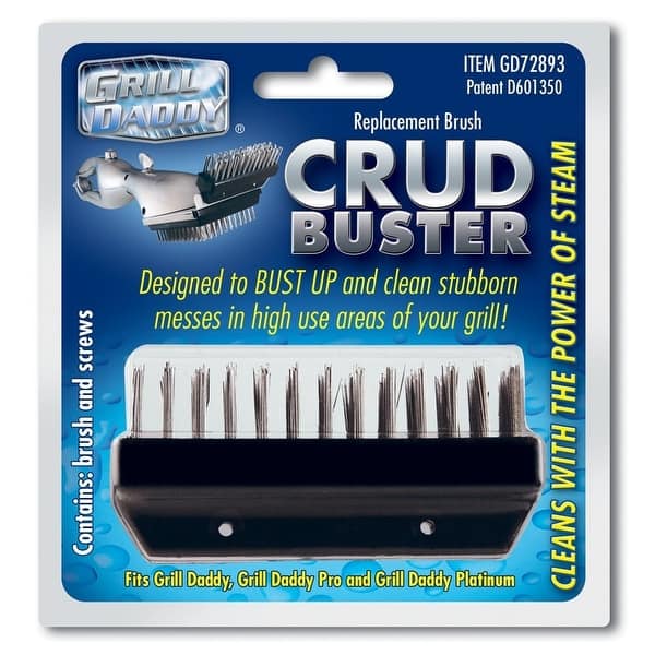 Grill Daddy GD72893 Crud Buster Replacement Brush Overstock 13397618