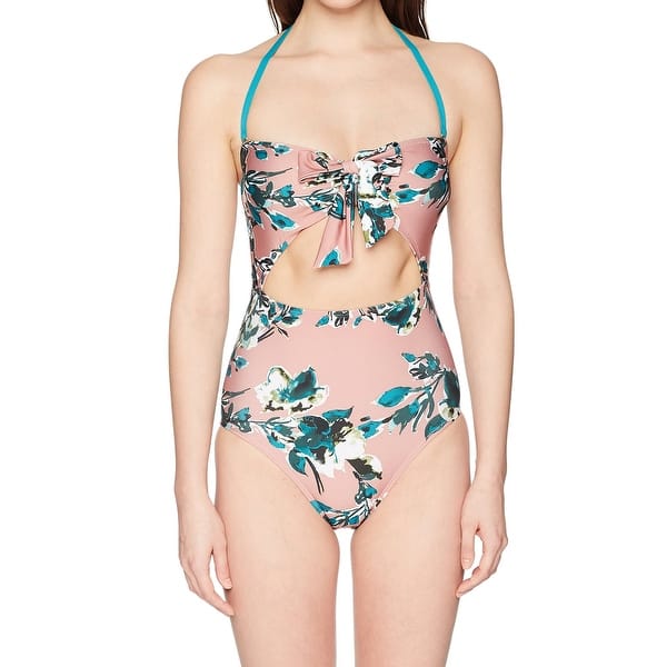 Shop Splendid Pink Womens Size Small S Cut Out One Piece Swimsuit