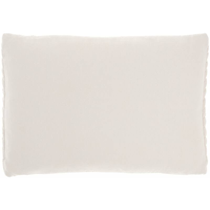 Chunky Braid Lumbar Pillow