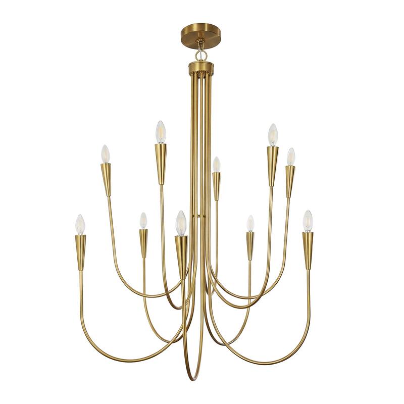 10 - Light Dimmable Classic / Traditional Chandelier
