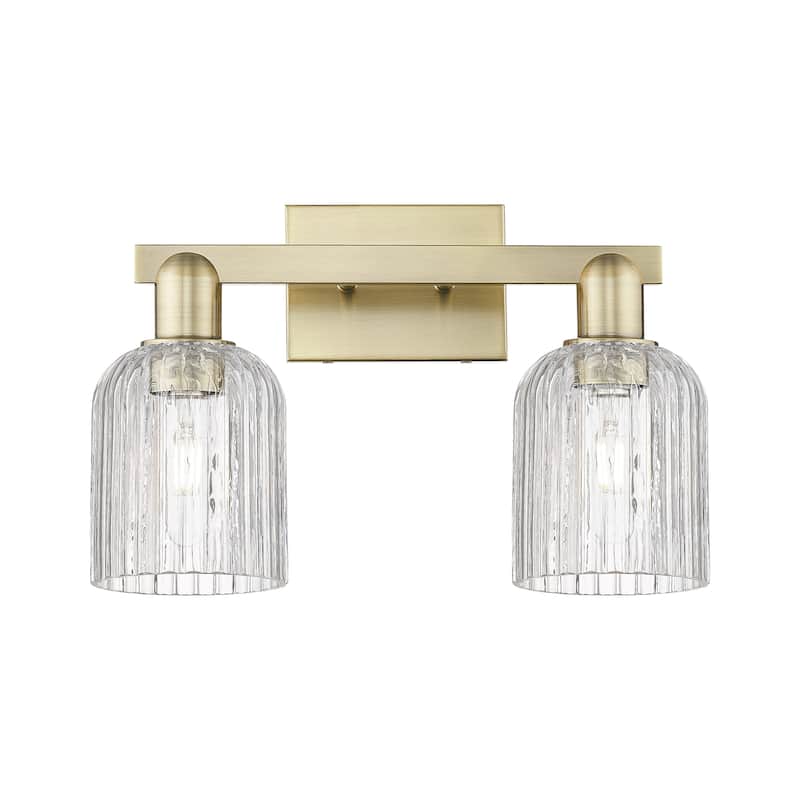 Innovations Lighting Downtown Urban - Bridal Veil - 2 Light 16" Bath Vanity Ligh