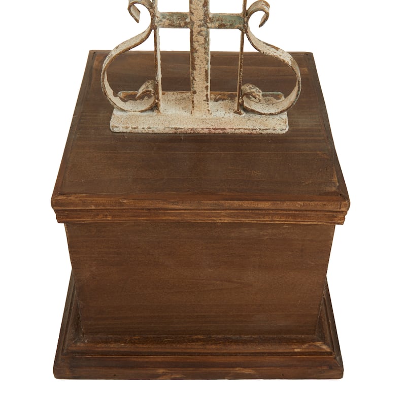 Iron French Country Sculpture