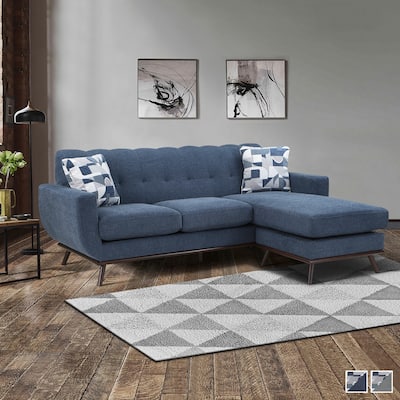Tarsilla Chenille Reversible Sofa Chaise