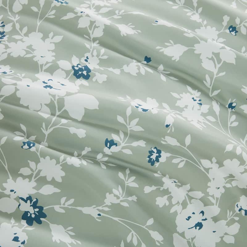 Lucky Brand Fianna Reversible Floral Luxury Comforter Bedding Set