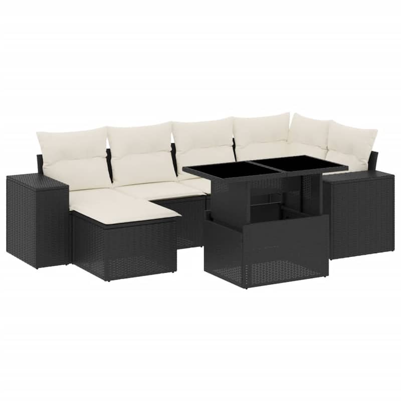 vidaXL Garden Sofa Set - 21.7 x 39.4 x 28.7