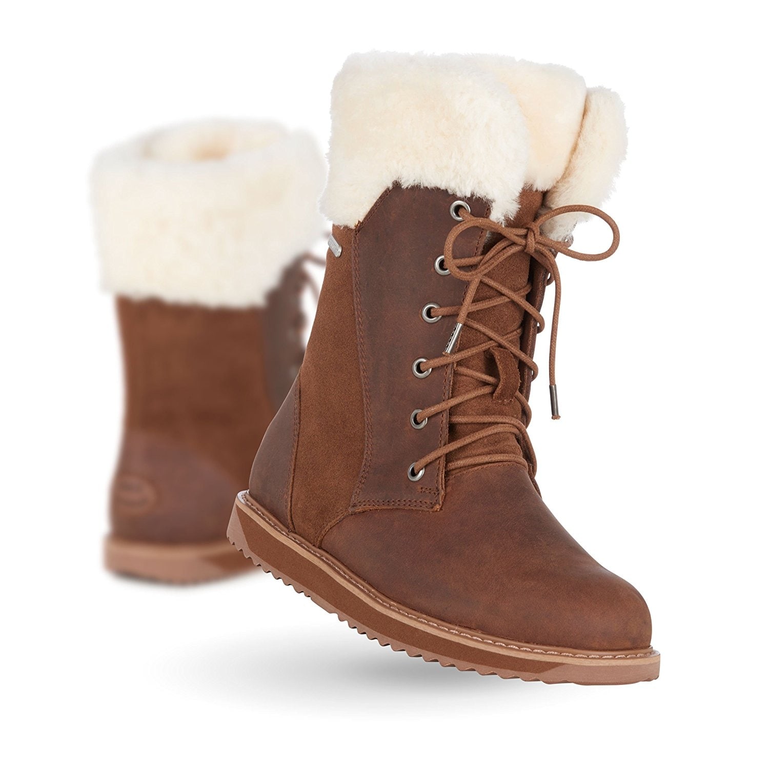 guess sheepskin boots