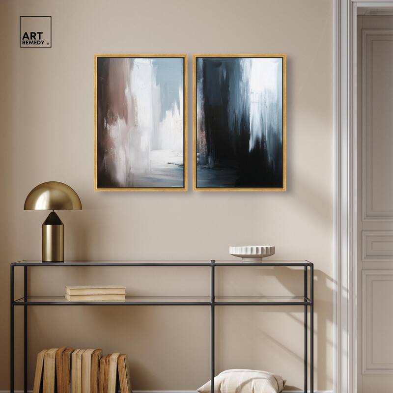 Chiaroscuro Canvas Set of 2 by Art Remedy