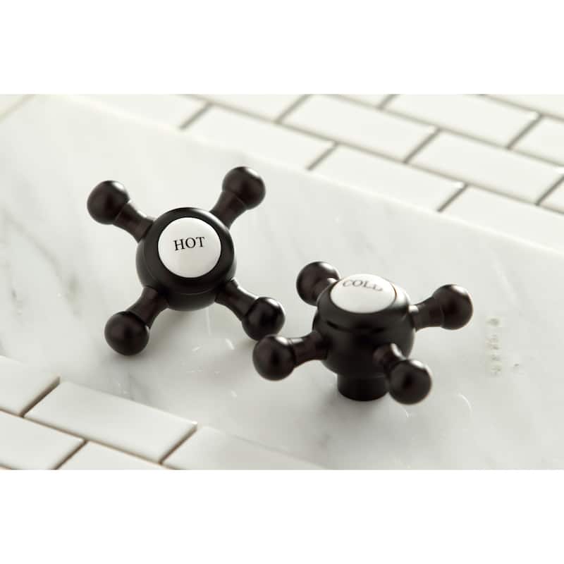 Kingston Brass English Country 8 in. Widespread Bathroom Faucet