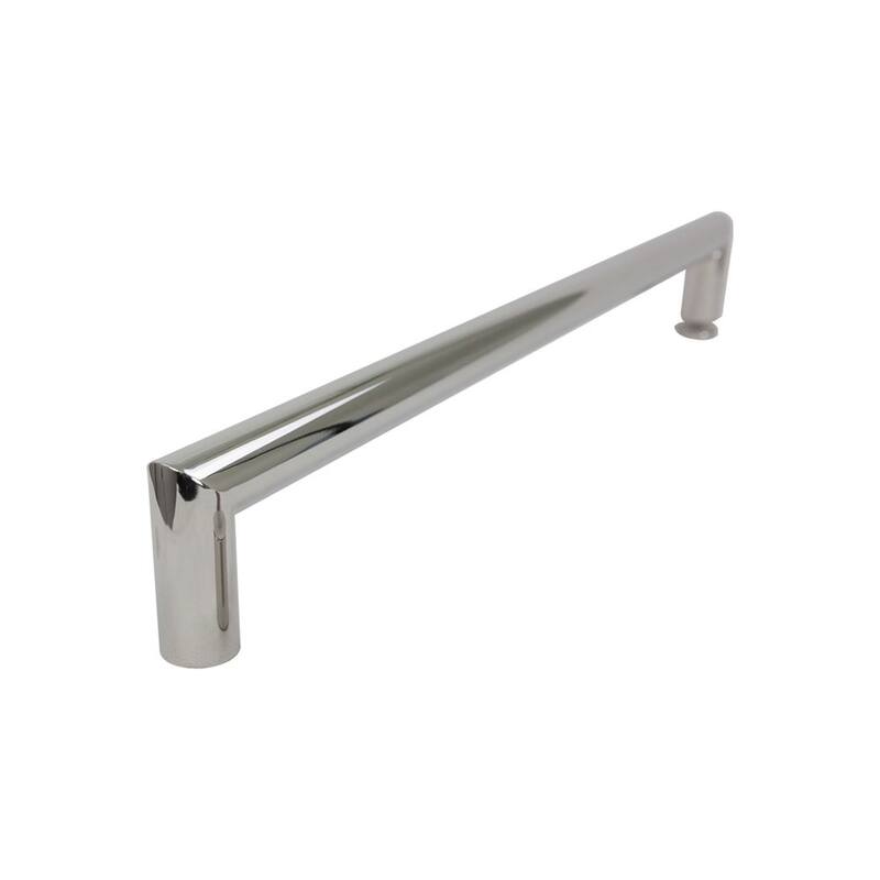 Frederick 59 in. W x 58 in. H Sliding Semi-Frameless Shower Door in Brushed Nickel with Frosted Glass - 60 x 58 - 60 x 58