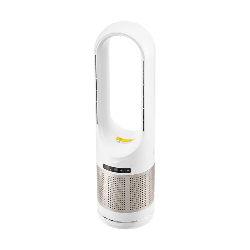 30W Oscillating Tower Fan with 1200W Heating and 8-Speed Settings HEPA Filter for Home or Office - 34 inch