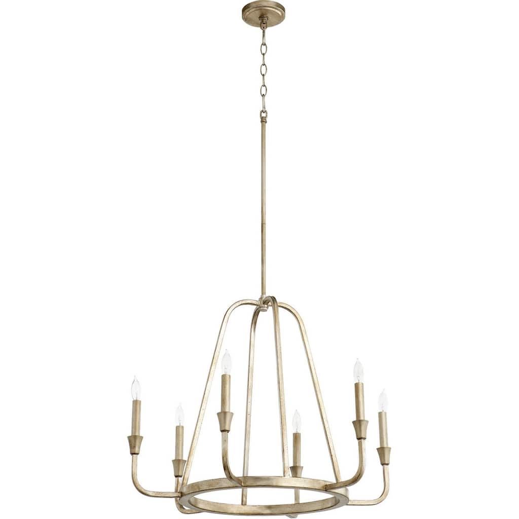 Quorum International 6314-6 Marquee 6 Light 28" Wide Taper Candle Ring