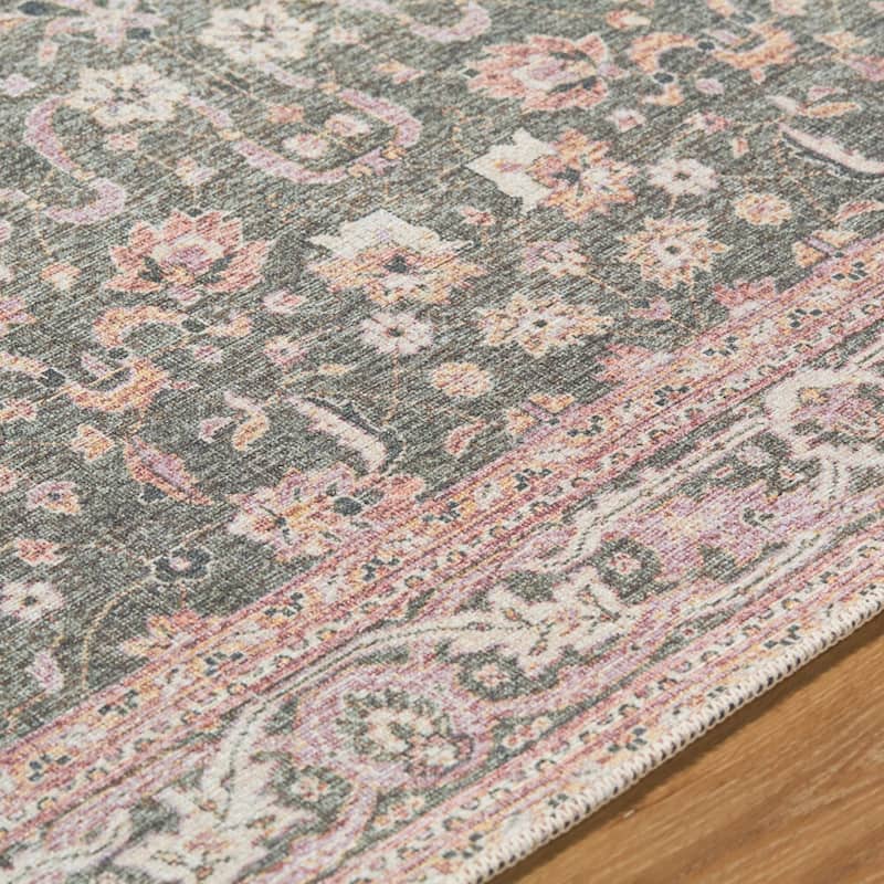Livabliss Amelie Traditional Washable Area Rug
