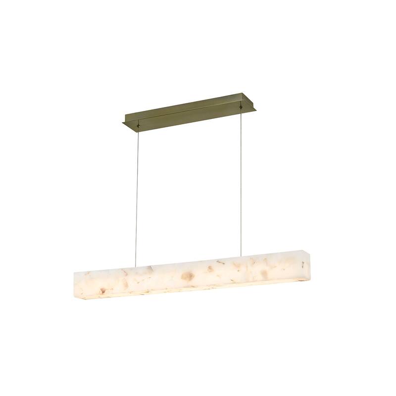 Justice Design EVOVL LumenAria - Medley LED Linear Pendant Light - 36" W