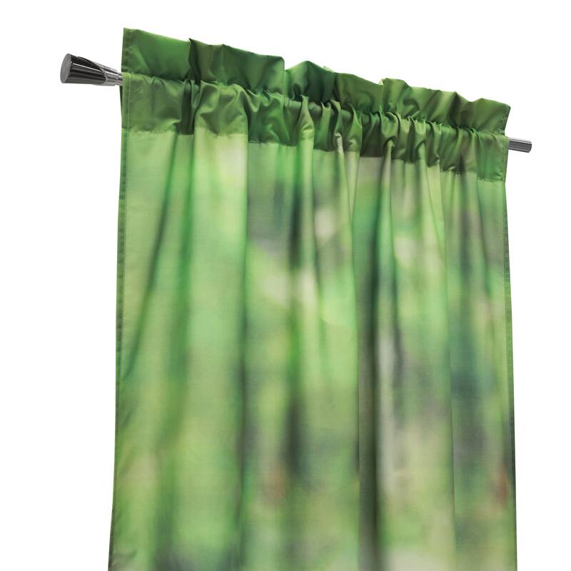 Habitat Photo Real Digital Panoramic Print Curtain Panel Pair