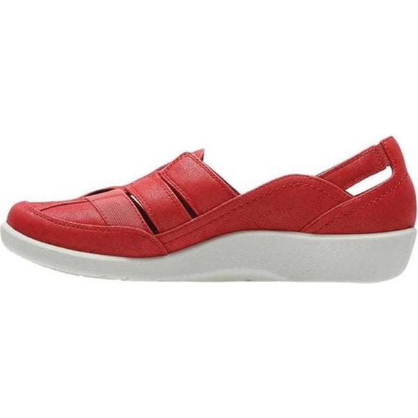 clarks sillian stork red