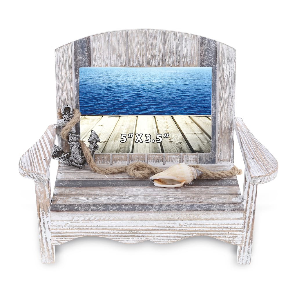 CoTa Global Silver Sea Chair 5×3.5 Beach Frame, 7 Inch, Color May Vary - 7 inches