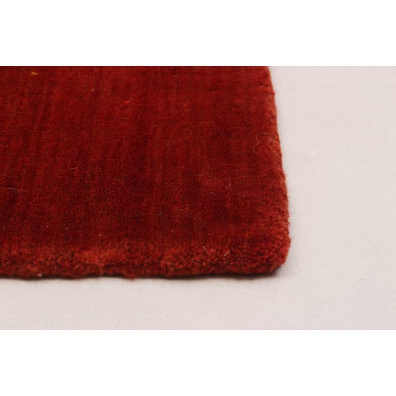 Kashkuli Gabbeh Red Rug 4'6" x 6'4" - 4'6 x 6'4