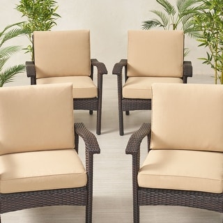 Topanga Club Chair Cushions (Set of 4) by Christopher Knight Home
