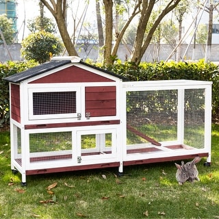The coach house sales 6ft large rabbit hutch