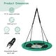 preview thumbnail 14 of 28, Goplus 40" Flying Saucer Tree Swing Indoor Outdoor Play Set Kids
